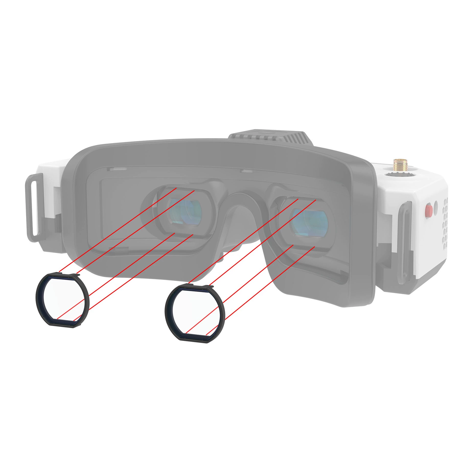 Kacamata HDZero Goggles 2 FPV  - Hdzero Goggles Fpv Digital Hd ulasan dan harga