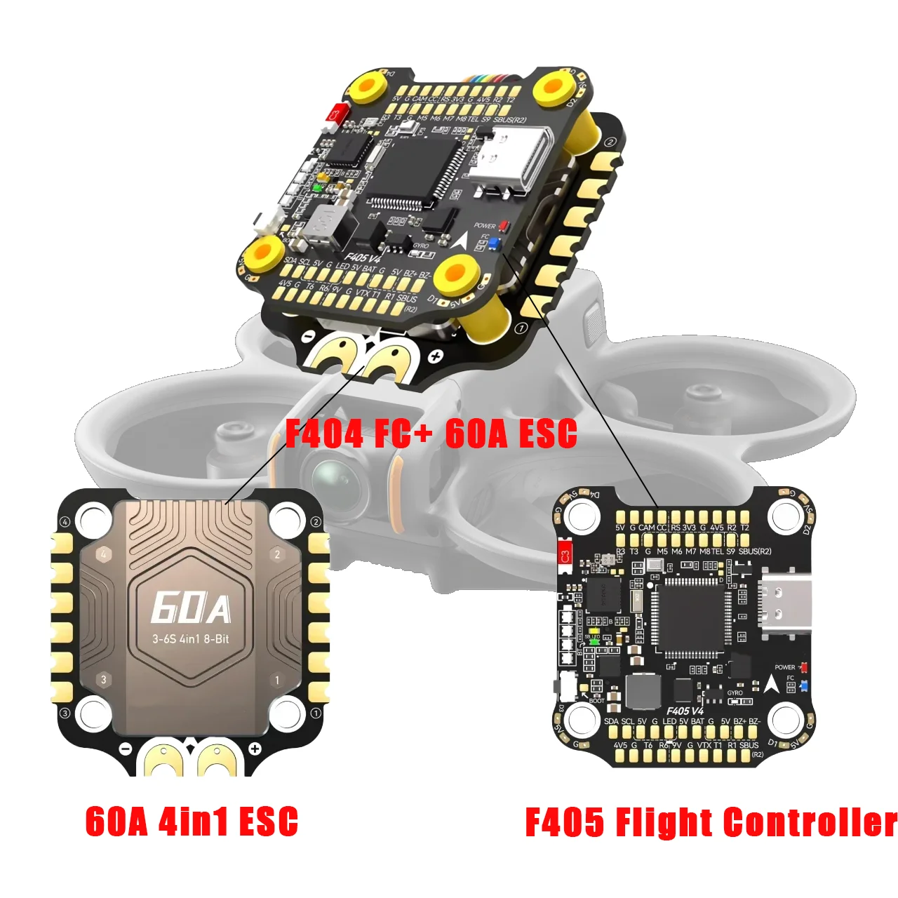 SpeedyBee F405 V4 Stack + BLS  - Speedybee F405 V4 Bls 55A Stack ulasan dan harga