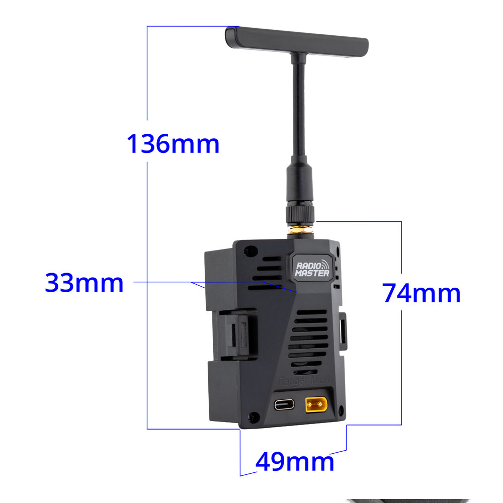 Modul RF RadioMaster Ranger Mi - Radiomaster Ranger 2.4Ghz Elrs Module ulasan dan harga