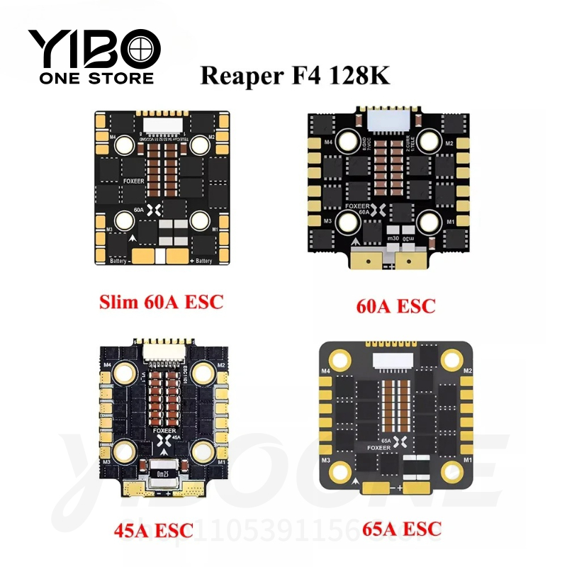 Reaper F4 Mini 128K 45A /60A/6 - Foxeer Reaper F4 128K 65A Esc ulasan dan harga